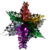 Adorno Metalizado Estrella 40 cm - Promo x 12 u