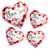 GLOBO CORAZON HEARTS 18" - PROMO X 50 UN