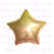 Imagen de GLOBO ESTRELLA DEGRADE 18" - PROMO X 50 UN