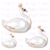 GLOBO CISNE QUEEN 30" - PROMO X 50 UN