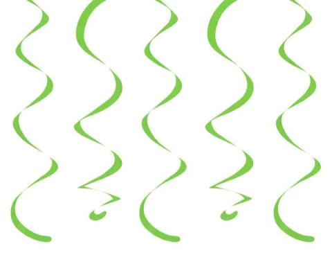 Guirnalda espiral 63 cm x 6 u - Promo x 12 Packs