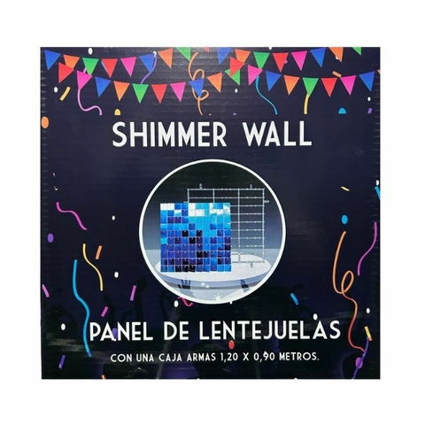 Shimmer Wall – Panel de Lentejuelas Decorativas con accesorios - 12 Paneles - comprar online