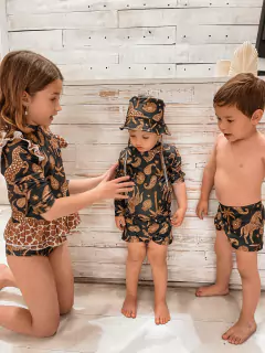 Remera con bombacha UV50+ Moon