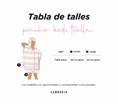 Poncho Yellow Stripe en internet