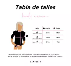 Body UV+50 volado Gardenia en internet