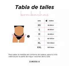 Bombacha con cintura less aqua - cambodja