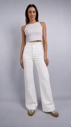JEAN RAD EMMA WHITE TALLE 34 (f75)