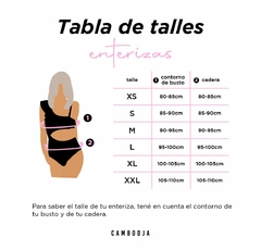 Imagen de Entera semivedetina Night negra texturada