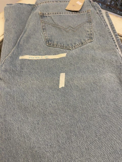 JEAN RAD MIA CON TAJO CELESTE TALLE 40 (F30) - comprar online