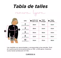 Remera lycra UV+50 Moon - comprar online