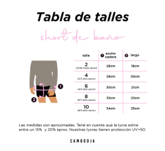 Short lycra Moon - comprar online