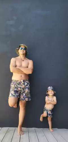 Short baño Hombre tela Kuta