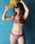 Corpiño AGOS Morado Glossy