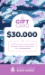 GIFT CARD $30000