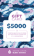 GIFT CARD $5.000