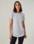 Remera Fit Gris Melange en internet