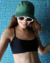 Top Santa Cruz Negro Glossy - comprar online