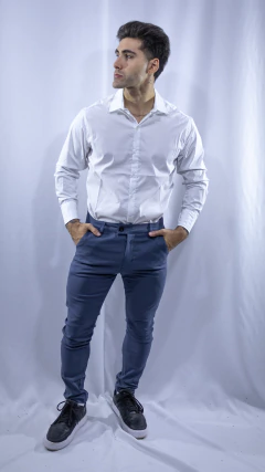 Pantalon Vestir Dubai - PLUMA BLANCA
