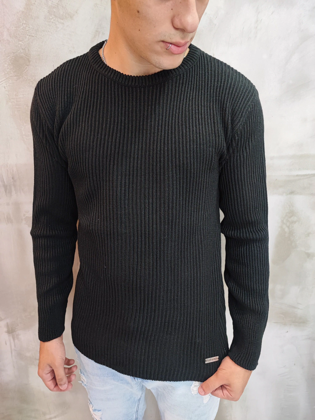 Sweater Vermont Negro