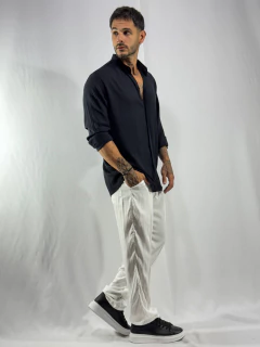 Pantalon Armenia Lino - PLUMA BLANCA