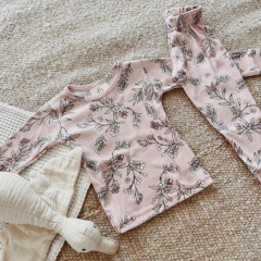 PIJAMA TWO-PIECE BLOSSOM PINK