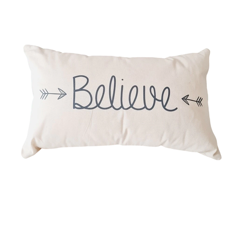 Almohadón Believe 50x30 - comprar online