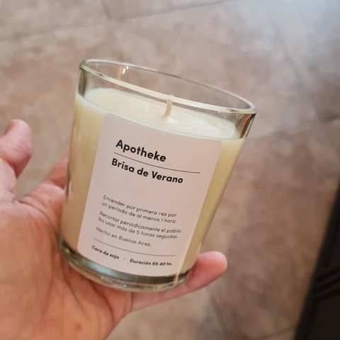 Vela Vidrio - varios aromas - comprar online