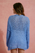 SACO CALADO RITA AZUL LAVANDA - comprar online