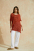 PONCHO INGLES COBRE CON LUREX