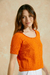 REMERA CALADA NARANJA