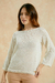 SWEATER DALMA LUREX BLANCO