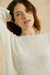 SWEATER DALMA LUREX BLANCO - GauchaBuenosAires