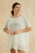 PONCHO INGLES CRUDO CON LUREX - comprar online