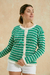 SET CARDIGAN OLI + MUSCULOSA LOU VERDE