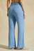 PANTALON LYOR CINTURA ELASTICA CELESTE en internet