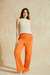PANTALON LYOR CINTURA ELASTICA NARANJA - GauchaBuenosAires