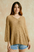 SWEATER CALADO YOKO CAMEL