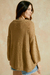 SWEATER CALADO YOKO CAMEL - comprar online