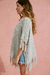 PONCHO LEAVES GRIS - comprar online