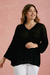 SWEATER CALADO YOKO NEGRO