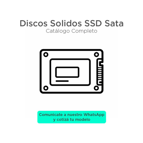 Catálogo Completo de Discos Sólidos SSD Sata