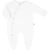 Macacão Suedine Abertura Lateral Básico Branco