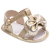 Sandália Baby Laço Dourado