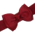 Faixa Meia de Seda Fina Laço Bela Vermelho Escuro