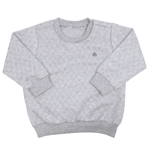 Blusão Matelassê Cinza