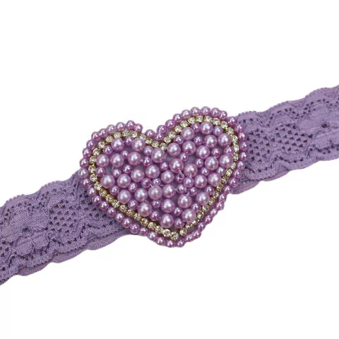 Faixa Renda Love Lilás