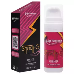 SHOCK-G VIBRADOR LÍQUIDO BEIJÁVEL CHICLETE 15G - comprar online