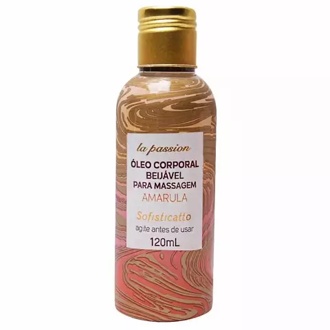 ÓLEO PARA MASSAGEM BEIJÁVEL AMARULA 120ML - comprar online