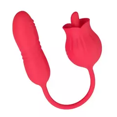 Imagem do BLISS KISS ESTIMULADOR CLITORIANO DUPLO EM FORMATO DE FLOR