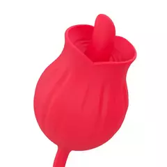 BLISS KISS ESTIMULADOR CLITORIANO DUPLO EM FORMATO DE FLOR - Tantra Sex Shop